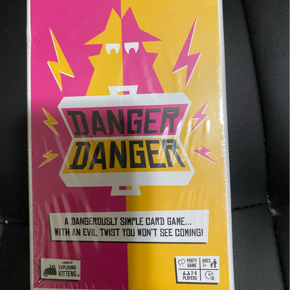 Danger Danger Card Game by Exploding Kittens- Family Fun!